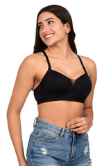 Bare Dezire Lightly Padded Seamless T-shirt Bra for Women