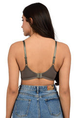 Bare Dezire Seamless Padded Wirefree T-Shirt Bra for Women