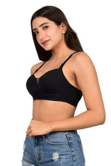 Bare Dezire Lightly Padded Seamless T-shirt Bra for Women