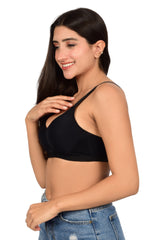 Bare Dezire Seamless Padded Wirefree T Shirt Bra for Women