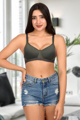 Bare Dezire Padded Non Wired Full Coverage T-Shirt Bra for Women