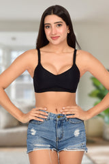 Bare Dezire Seamless Padded Wirefree T Shirt Bra for Women