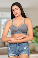 Bare Dezire Lightly Padded Seamless T-shirt Bra for Women