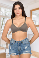 Bare Dezire Seamless Padded Wirefree T-Shirt Bra for Women