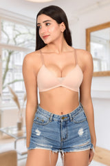 Bare Dezire Seamless Padded Wirefree T-Shirt Bra for Women