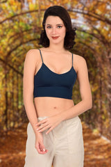 Bare Dezire Lightly Padded Non Wired Full Coverage Cami Top For Women