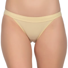 Bare Dezire Women's Seamless High-Cut Bikini Type Comfortable Panty for Daily Use, Light Pink