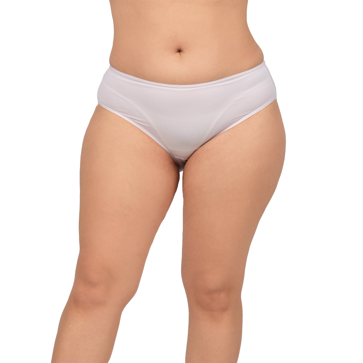 Bare Dezire Women's Bikini Type Comfortable Panty with High Cut and Seamless Desing Cream