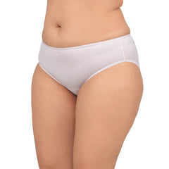 Bare Dezire Women's Bikini Type Comfortable Panty with High Cut and Seamless Desing Beige