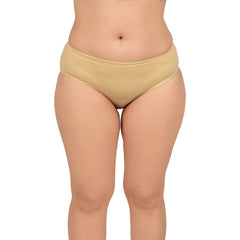 Bare Dezire Women's Perfect Comfortable Hipster Panty is ideal for daily use, Beige.