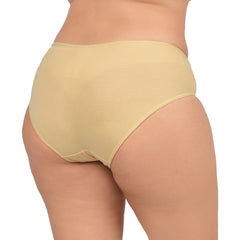 Bare Dezire Women's Perfect Comfortable Hipster Panty is ideal for daily use, Beige.