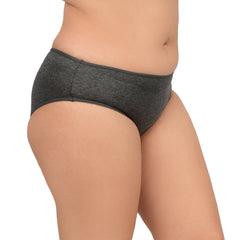 Bare Dezire Women's Perfect Comfortable Hipster Panty is ideal for daily use, Light Grey.