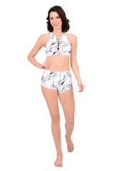 Bare Dezire Comfortable Lightly Padded  Women's Swim Wear Set