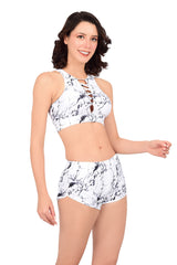 Bare Dezire Comfortable Lightly Padded  Women's Swim Wear Set