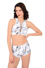 Bare Dezire Comfortable Lightly Padded  Women's Swim Wear Set