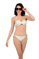 Bare Dezire Polyamide Swim Wear Neck Strap Bikini Set for Women