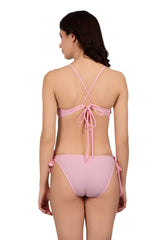 Bare Dezire Strap Neck Polyamide Swim Bikini Set for Women