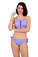 Bare Dezire Strap Neck Polyamide Swim Bikini Set for Women