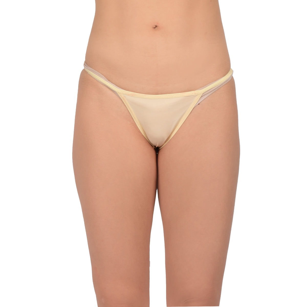 Bare Dezire Women’s Thong Panty Thong for Women for Sexy Night Fabric Made of Lace and Spandex Easy to Wash and Wear Sexy Bikini Thongs for Women, White.