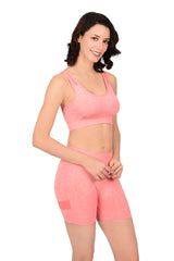 Bare Dezire High Impact Cotton Sports Bra Set for Women