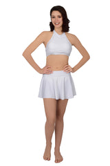 Bare Dezire Two Piece Lightly Padded Skirtini Swimwear for Women