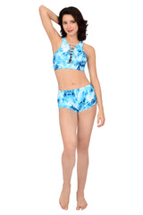 Bare Dezire Comfortable Lightly Padded  Women's Swim Wear Set