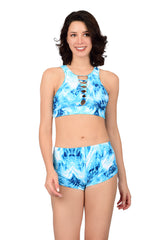 Bare Dezire Comfortable Lightly Padded  Women's Swim Wear Set