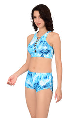 Bare Dezire Comfortable Lightly Padded  Women's Swim Wear Set