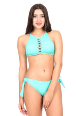 Bare Dezire Strap Neck Polyamide Swim Bikini Set for Women