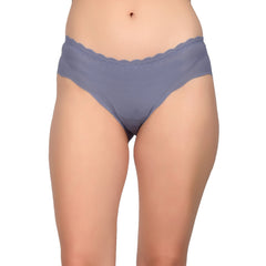 Bare Dezire Women's Seamless Designer Comfortable Panty for Daily Use, Blue