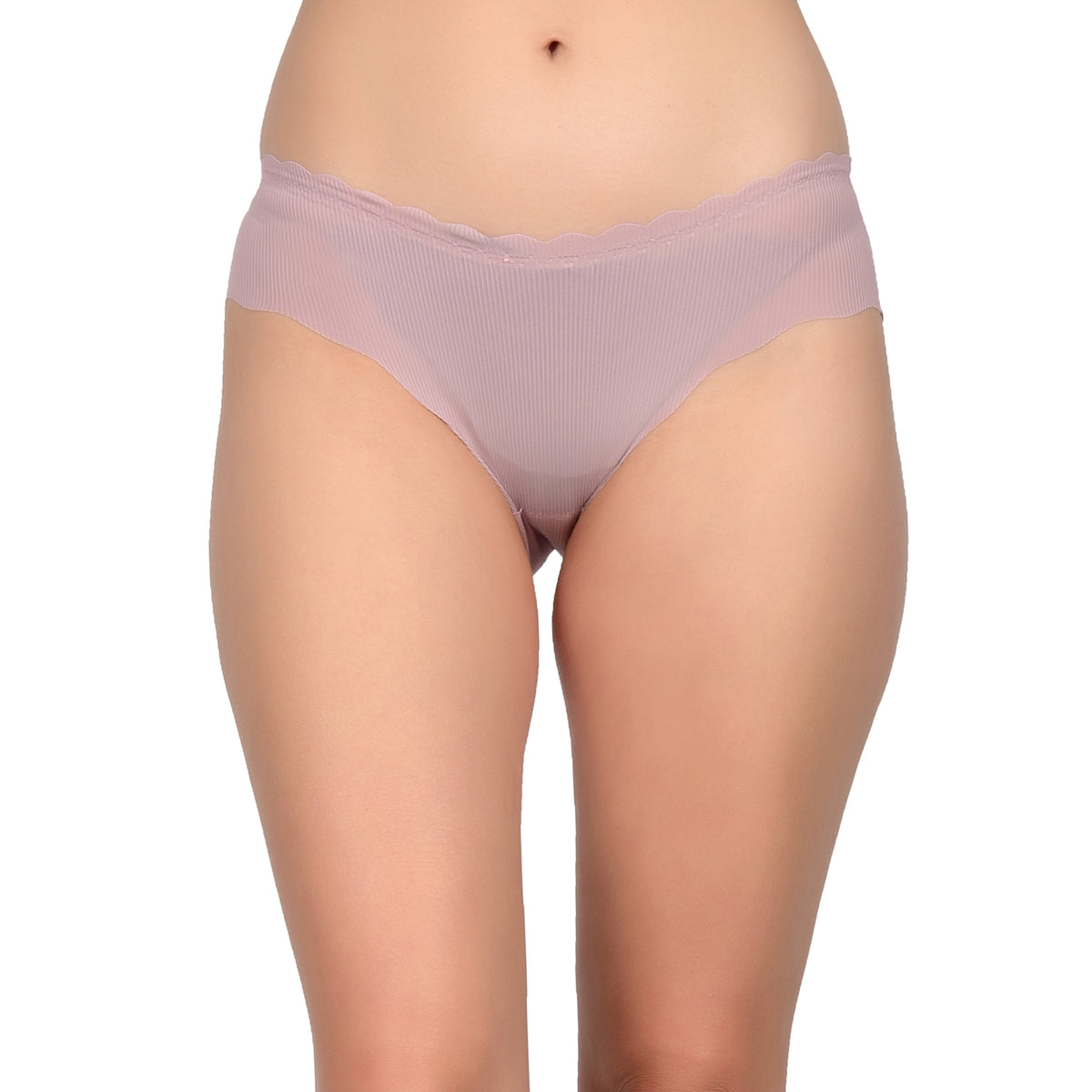 Bare Dezire Women's Seamless Designer Comfortable Panty for Daily Use, Onion Pink