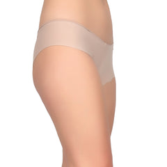 Bare Dezire Women's Nylon Boy Sort Comfortable Seamless Boy Short Panties, White.