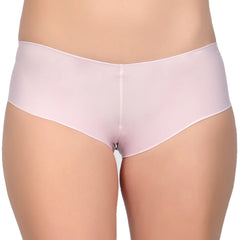 Bare Dezire Women's Nylon Boy Sort Comfortable Seamless Boy Short Panties, Beige.