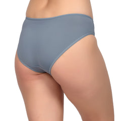 Bare Dezire Women's Perfect Comfortable Hipster Panty is ideal for daily use, Grey.