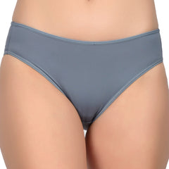 Bare Dezire Women's Perfect Comfortable Hipster Panty is ideal for daily use, Grey.