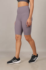 Solid Colour Compression Shorts for women