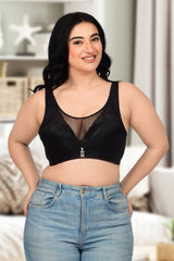 Bare Dezire Full Coverage Bralette Plus Size Padded Lace Bra for Women