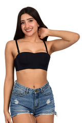 Bare Dezire Balconette Padded with Adjustable Straps Bra for Women - Bare Dezire