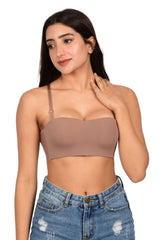 Bare Dezire Balconette Padded with Adjustable Straps Bra for Women - Bare Dezire