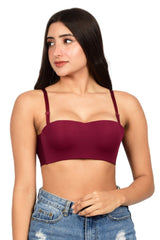 Bare Dezire Balconette Padded with Adjustable Straps Bra for Women - Bare Dezire