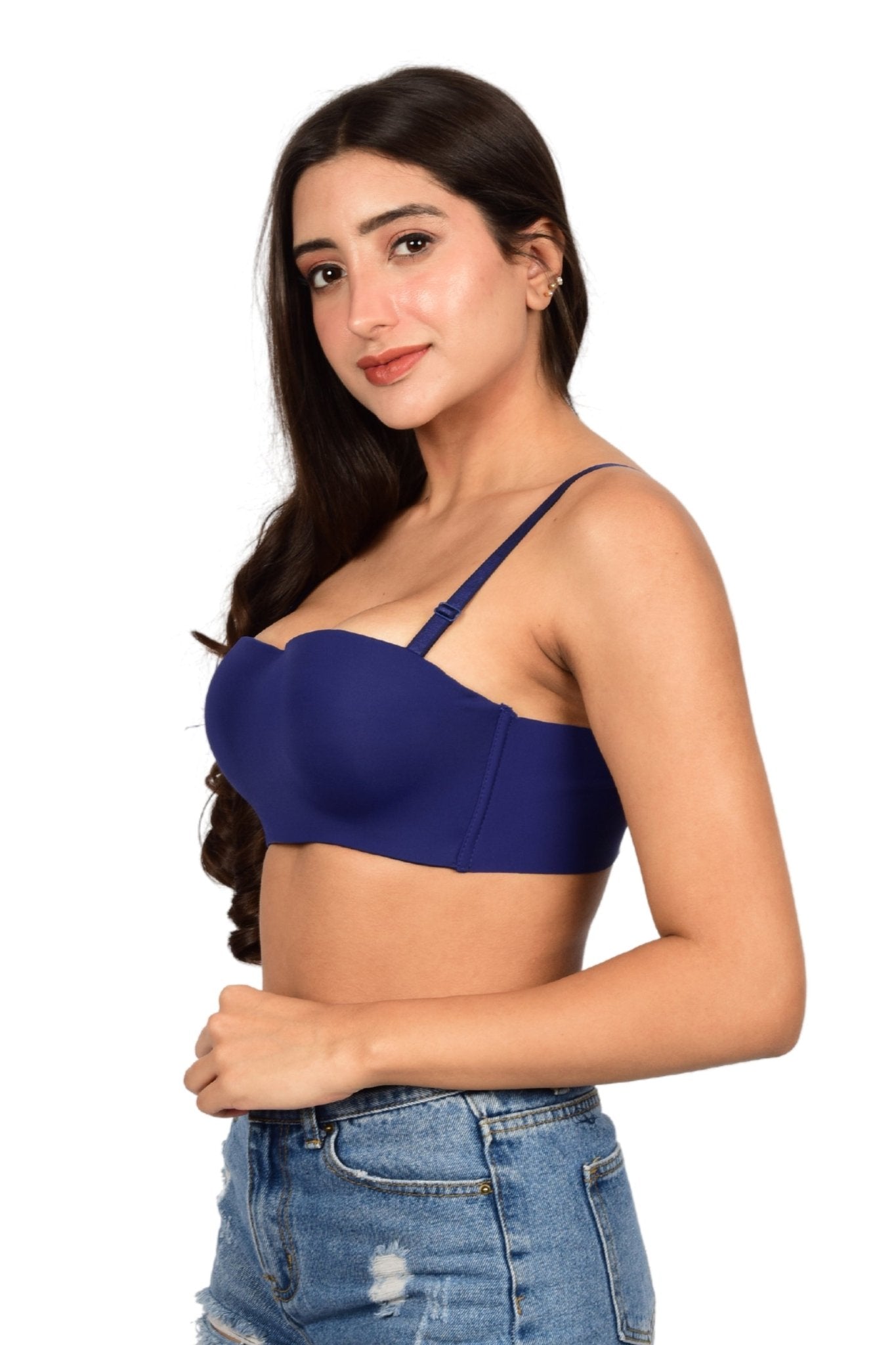 Bare Dezire Balconette Padded with Adjustable Straps Bra for Women - Bare Dezire