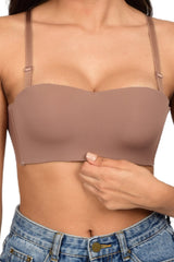 Bare Dezire Balconette Padded with Adjustable Straps Bra for Women - Bare Dezire