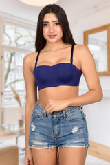 Bare Dezire Balconette Padded with Adjustable Straps Bra for Women - Bare Dezire