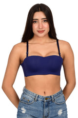 Bare Dezire Balconette Padded with Adjustable Straps Bra for Women - Bare Dezire