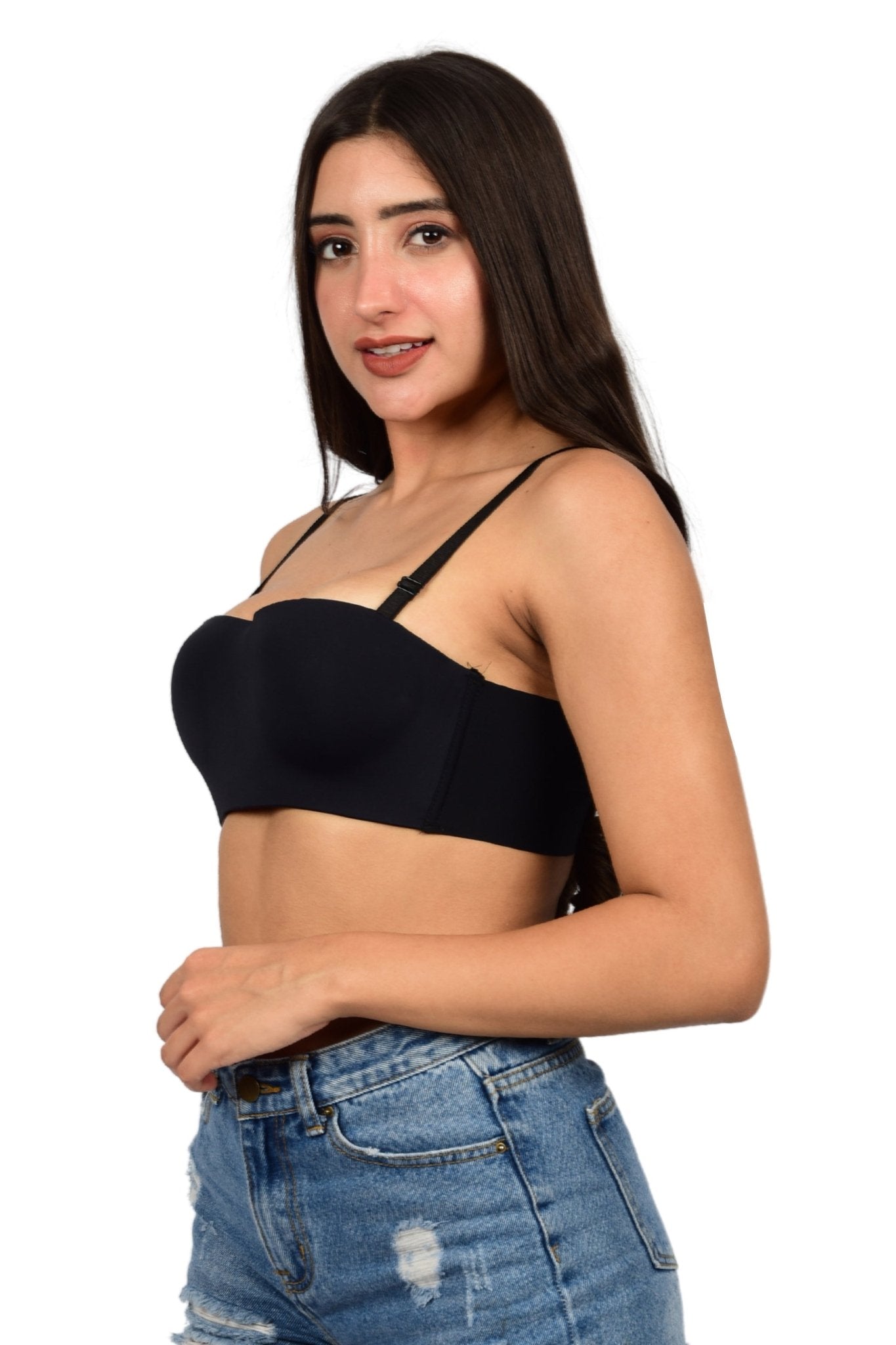 Bare Dezire Balconette Padded with Adjustable Straps Bra for Women - Bare Dezire