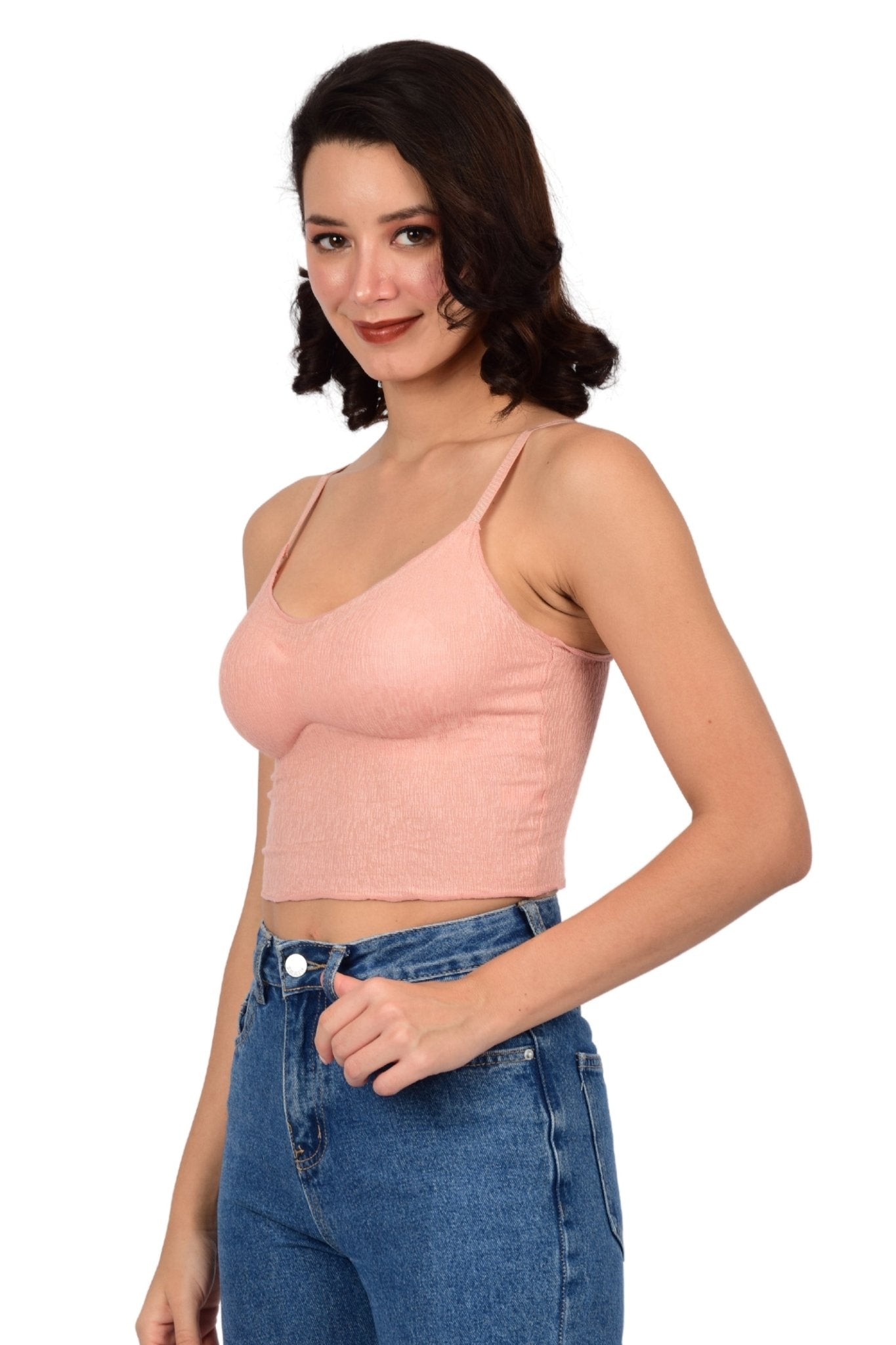 Bare Dezire Cotton Crepe Cami Tank Top For Women - Bare Dezire