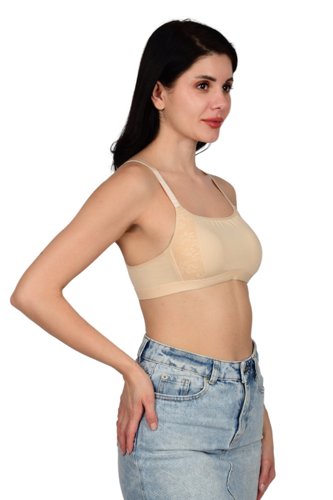 Bare Dezire Daily Use Full Coverage Padded Bra for Women - Bare Dezire