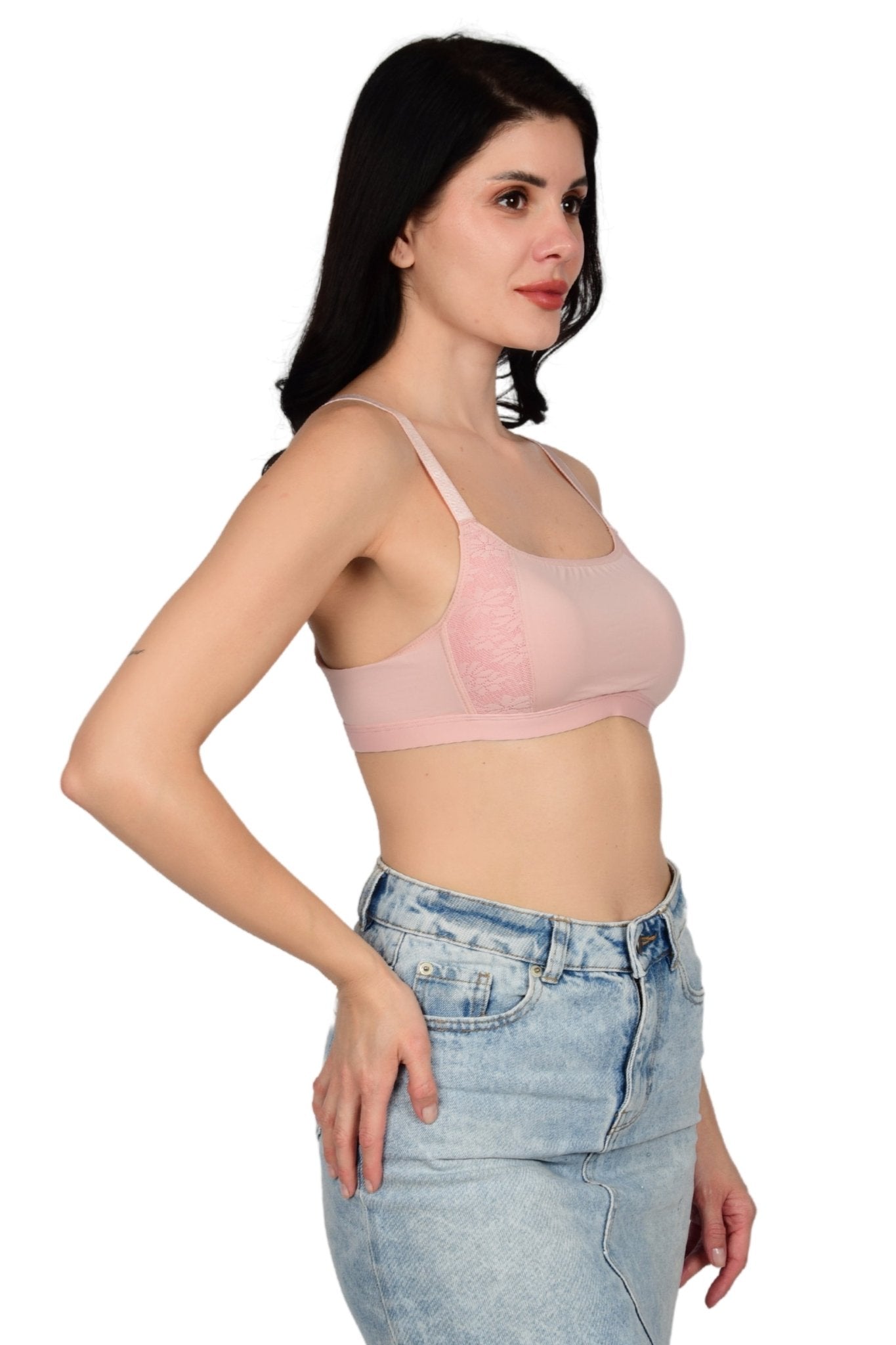 Bare Dezire Daily Use Full Coverage Padded Bra for Women - Bare Dezire