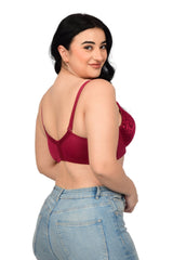 Bare Dezire Demi Cup Underwired Padded Plus Size Comfortable Bra for women - Bare Dezire