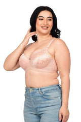 Bare Dezire Demi Cup Underwired Padded Plus Size Comfortable Bra for women - Bare Dezire